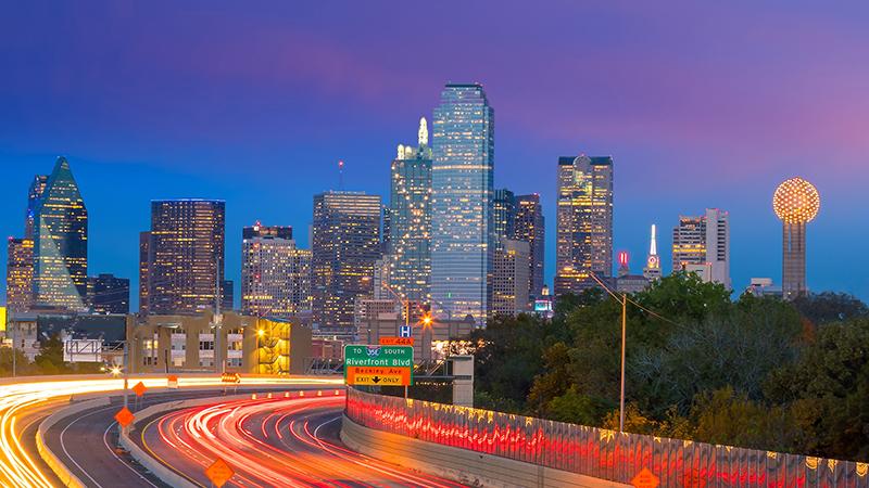 Dallas skyline