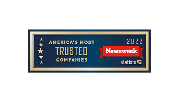 Named #1 Trusted bank in America
